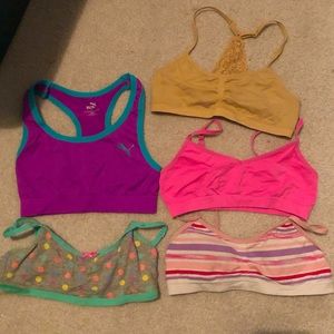 Girls training bras